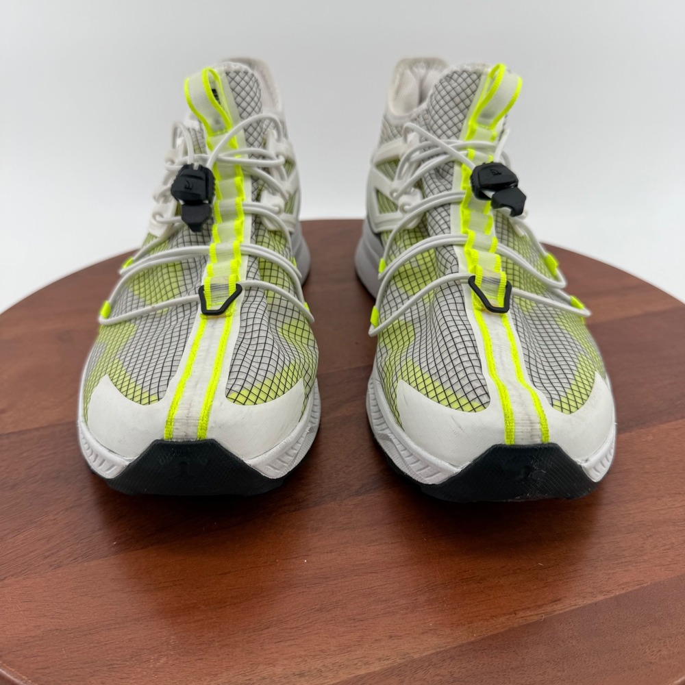 The North Face Oxeye Tech White/LED Yellow Trail Running Shoes NF0A7W5U Men's 12 - Picture 5 of 10